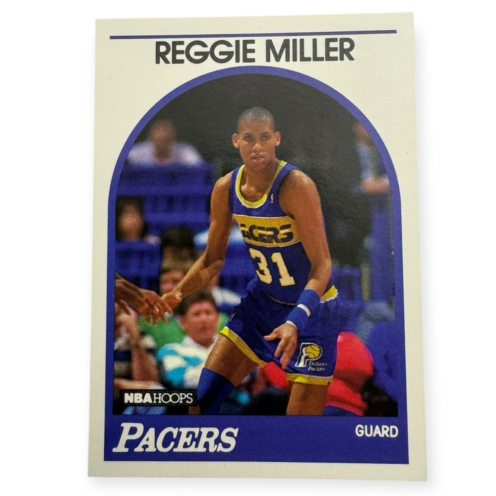 NBA HOOPS 1989 Reggie Miller Basketball Card‎ #29